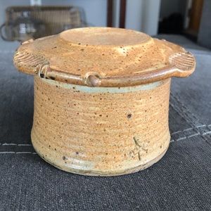 Paul Anthony pottery French butter keeper